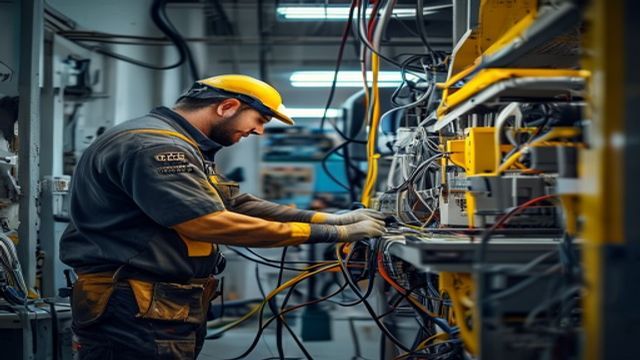 Electrician workplace