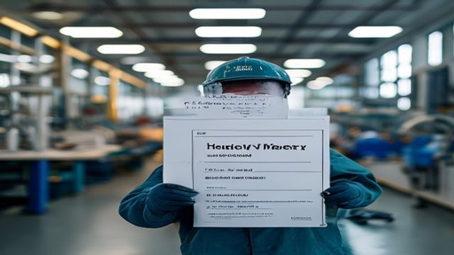 Factory Worker workplace