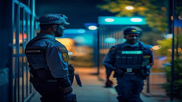 Security Guard workplace